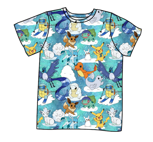 Poke Fun in the Snow Basic Tee and Tank