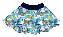 Load image into Gallery viewer, Poke Fun In The Snow Circle Skirt