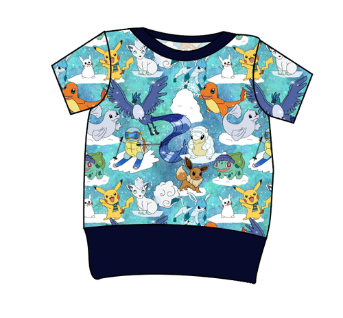 Poke Fun in the Snow Grow With Me Tee