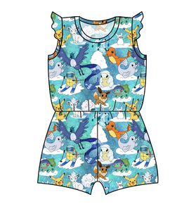 Poke Fun in the Snow Ivy Summer Romper