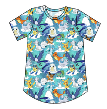 Load image into Gallery viewer, Poke Fun In The Snow Kids' Relaxed Tee