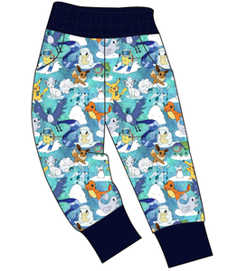 Poke Fun in the Snow Mens' Joggers and Jogger Shorts