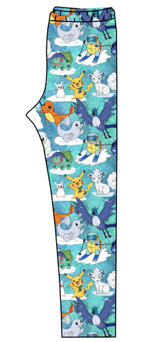 Poke Fun in the Snow Ladies' Lounge Leggings