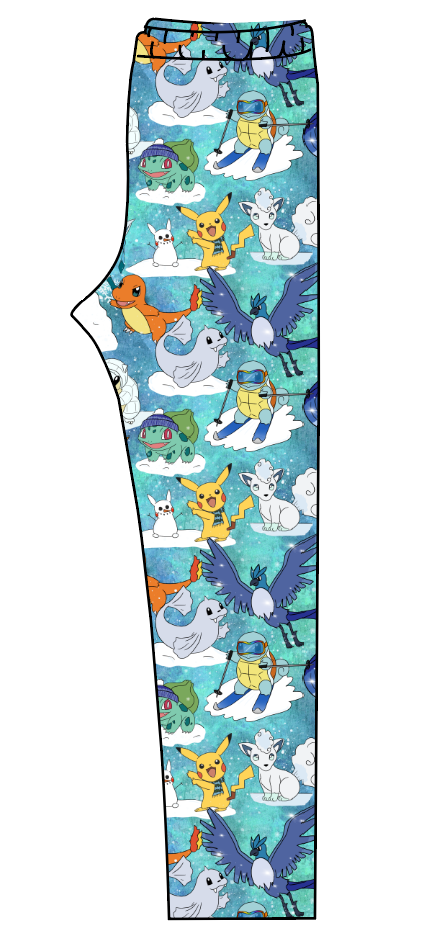 Poke Fun in the Snow Ladies' Lounge Leggings