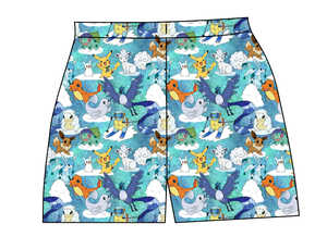 Poke Fun in the Snow Ladies' Lounge Shorts
