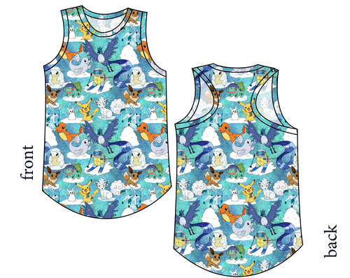 Poke Fun in the Snow Ladies' Summer Tank