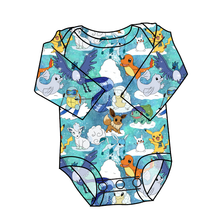 Load image into Gallery viewer, Poke Fun In The Snow Lap Neck Bodysuit