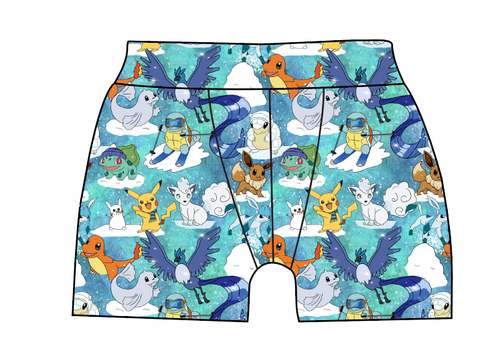 Poke Fun in the Snow Mens' Boxer Briefs