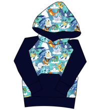 Load image into Gallery viewer, Poke Fun In The Snow Mens' Hoodie