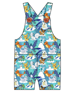 Poke Fun in the Snow Overalls and Shortalls