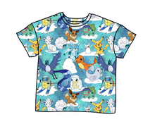 Load image into Gallery viewer, Poke Fun In The Snow Oversized Tee