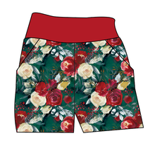 Load image into Gallery viewer, Merry Floral Basic Joggers And Jogger Shorts