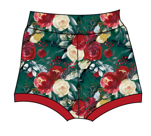 Merry Floral Bummies