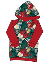 Load image into Gallery viewer, Merry Floral Classic Hoodie (or Crewneck)