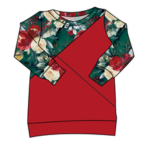 Load image into Gallery viewer, Merry Floral Classic Hoodie (or Crewneck)