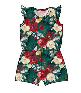 Merry Floral Ivy Summer Romper
