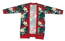 Load image into Gallery viewer, Merry Floral Kids Grandpa Cardigan