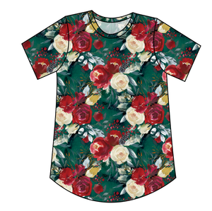 Merry Floral Ladies' Relaxed Tee