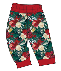 Merry Floral Ladies' Joggers and Jogger Shorts
