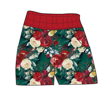 Load image into Gallery viewer, Merry Floral Ladies' Joggers and Jogger Shorts