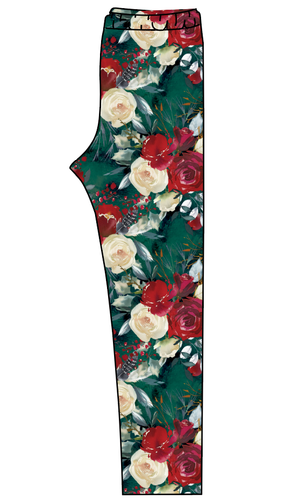 Merry Floral Ladies' Lounge Leggings