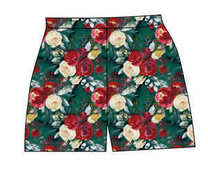 Merry Floral Ladies' Lounge Shorts