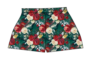 Merry Floral Ladies' Lounge Shorts