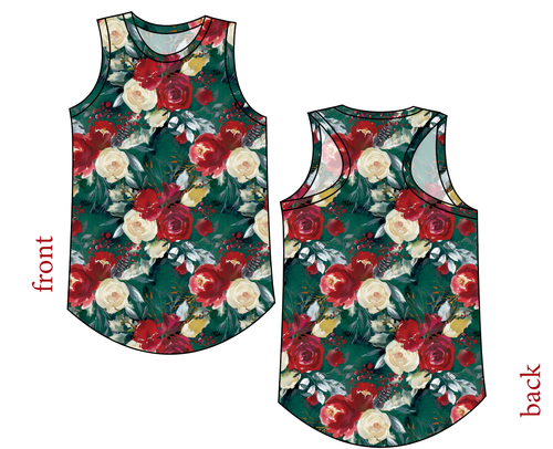 Merry Floral Ladies' Summer Tank