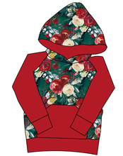 Load image into Gallery viewer, Merry Floral Mens' Hoodie