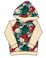 Load image into Gallery viewer, Merry Floral Classic Hoodie (or Crewneck)