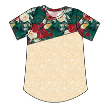Load image into Gallery viewer, Merry Floral Ladies' Relaxed Tee