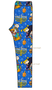Hanukkah Special Basic Leggings