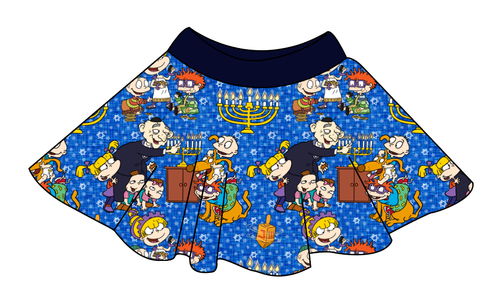Hanukkah Special Circle Skirt