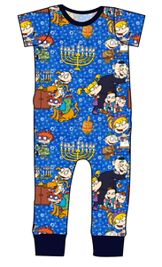 Hanukkah Special Emmett Pants And Shorts T-Shirt Romper