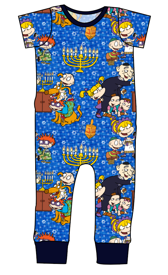 Hanukkah Special Emmett Pants And Shorts T-Shirt Romper