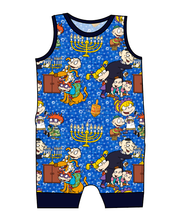 Load image into Gallery viewer, Hanukkah Special Emmett Pants And Shorts T-Shirt Romper