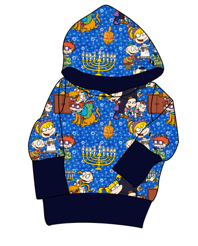 Hanukkah Special Grow With Me Hoodie (or Crewneck)