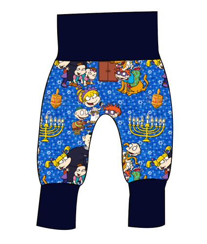 Hanukkah Special Grow With Me Pants And Shorts