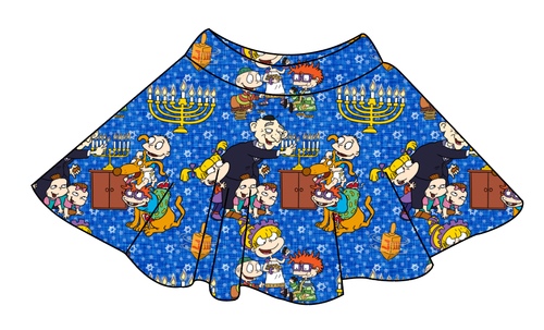 Hanukkah Special Ladies' Circle Skirt
