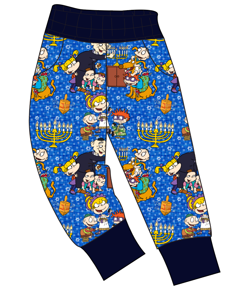 Hanukkah Special Ladies' Joggers and Jogger Shorts