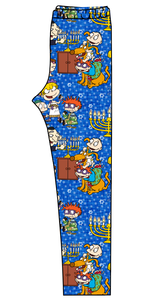 Hanukkah Special Ladies' Lounge Leggings