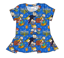 Load image into Gallery viewer, Hanukkah Special Ladies&#39; Peplum Top