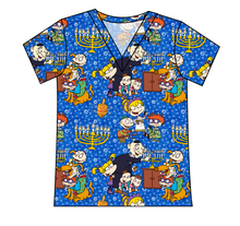 Load image into Gallery viewer, Hanukkah Special Ladies&#39; Slouchy V-Neck Tee