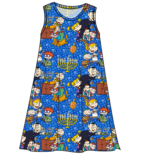 Hanukkah Special Ladies' Swing Dress