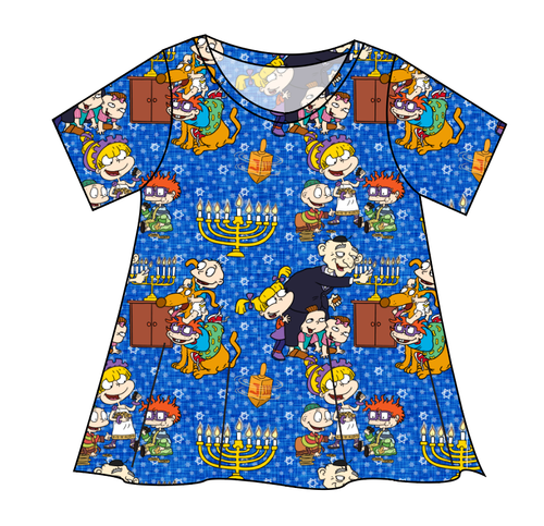Hanukkah Special Ladies' Swing Tee