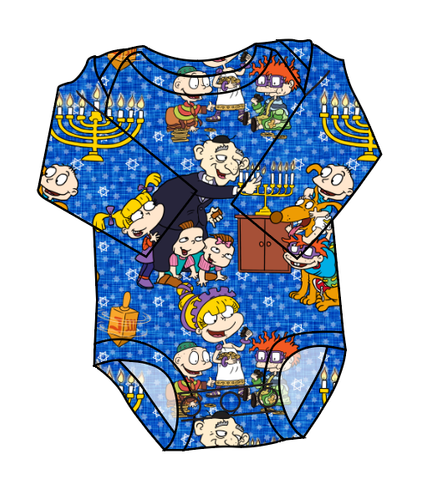 Hanukkah Special Lap Neck Bodysuit