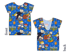 Load image into Gallery viewer, Hanukkah Special Low Back Ballerina Tee