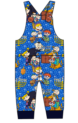 Hanukkah Special Overalls and Shortalls