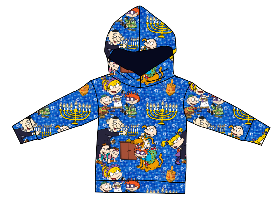 Hanukkah Special Oversized Hoodie