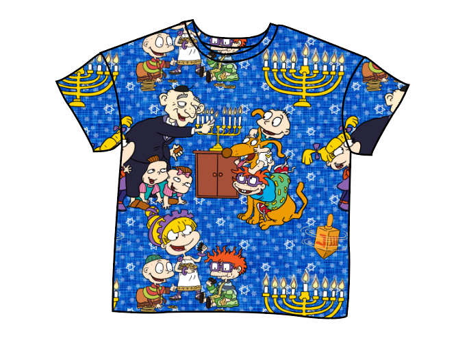 Hanukkah Special Oversized Tee